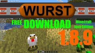 DOWNLOAD WURST Hacked Client - 1.8.0 - 1.8.9 - Minecraft Java Edition