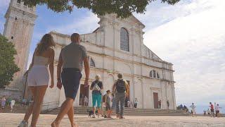 Rovinj  Istrien  Kirche  besinnlicher Rundgang durch ein historisches Gebäude  St. Euphemia