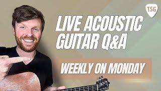 Learn Guitar Q&A 34 #guitar #guitarlesson #acousticguitar  The School of Guitar