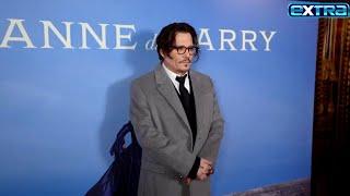 Johnny Depp Kicks Off Movie COMEBACK at Jeanne Du Barry U.K. Premiere