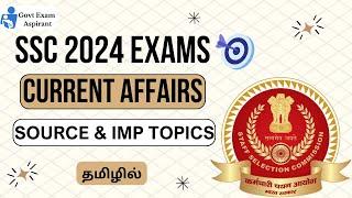 Current Affairs For SSC CGL CHSL MTS 2024 Exams  Source Important Topics & Study Plan