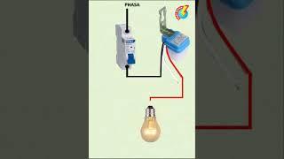 Cara memasang photocell  #listrik #lampu #tekniklistrik #instalasilistrik