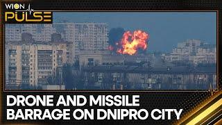 Russia-Ukraine War Central Ukrainian city of Dnipro under heavy fire  WION Pulse