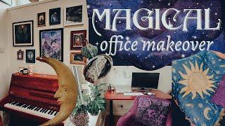 Dream Magical Office Makeover  Witchy Whimsigoth Dark Academia vibes ️