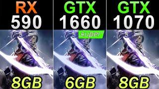 RX 590 Vs. GTX 1660 Super Vs. GTX 1070  1080p Gaming Benchmarks