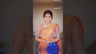 Anupama half saree collectionrequested video