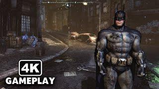 Batman Arkham City Gameplay in 4K 60FPS PC Ultra Settings