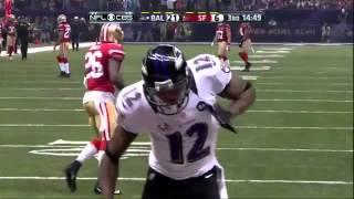 Jacoby Jones 109-Yard Kickoff Return Super Bowl XLVII 2013 HD