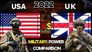 United States  Vs United Kingdom  Military Power Comparison 2022