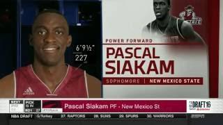 Pascal Siakam Drafted 27th Overall - June 23 2016
