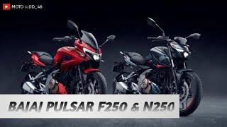 All New BAJAJ PULSAR F250 & N250  First Look & Colour  Official Video