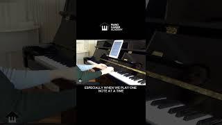 Finger Action. The Bio-Mechanics of Weighted Playing #pianotechnique #piano