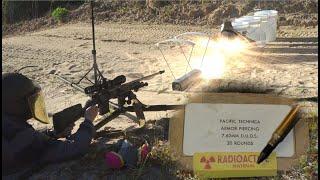 Shooting Depleted Uranium rounds - DUDS 7.62x51mm
