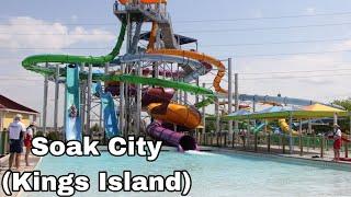 Waterslides at Soak City Kings Island