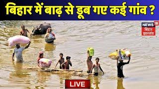 🟢LIVE  बिहार में बाढ़ से डूब गए गांव-के-गांव   Bihar Flood News  Weather News  Koshi  Gandak