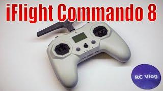 iFlight Commando 8. Компактный мультипротокольный пульт со съемными наконечниками стиков