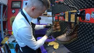 CAN THESE DOCS BE SAVED??  DR. DORNSTAR IS IN THE HOUSE  DR  MARTENS  ASMR SHOE SHINE  ASMR DR.