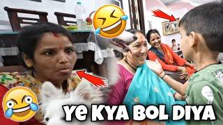 Kunali Ne Mummy ji Ko Di Dhamki   Kunali Joshi Thug Life #souravjoshivlogs #kunalithuglife