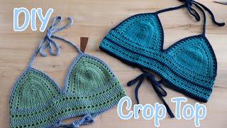 Crochet Crop Top Tutorial  DIY