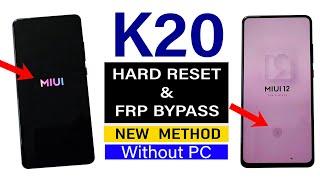 Redmi K20  Hard ResetFRP Bypass - Without PC New Method