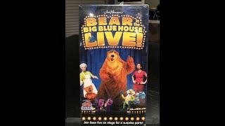 Bear In The Big Blue House Live 2003 VHS