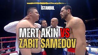 Mert Akın Türkiye ve Zabit Samedov Azerbaycan Ağır Sıklet Kickboks Maçı I Bilgehan Demir Anlatım