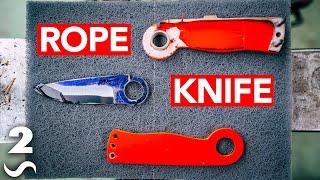 Making a Stainless Steel Folding Climbing Knife Part 2