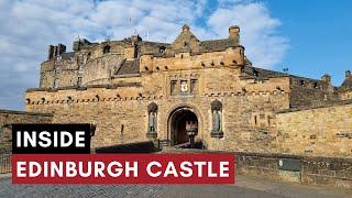 Inside EDINBURGH CASTLE - Is It Worth The Money? - Scotland Walking Tour  4K  60FPS