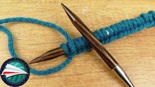 Robienie na drutach dla początkujących - część 1  początek robótki  nabieranie oczek na druty
