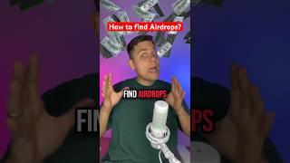 How to find airdrops? #crypto #bitcoin #airdrops