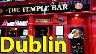 Dublins Temple Bar music in the streets in Irelands nightlife capital