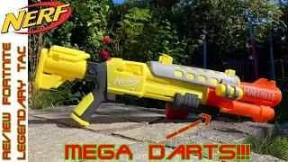 Nerf Fortnite Legendary TAC - MEGA Flinte  Unboxing Schusstest und Review  OWL Nerf Community