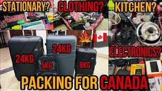 PACKING FOR CANADA IN DETAILS  IMPORTANT THINGS TO PACK FOR ABROAD  INTERNATIONAL STUDENT