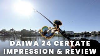 Spinning Reel Review DAIWA 24 Certate - Capability of Light and Tough Reel