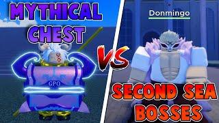 GPO Random Mythical Chests VS All Second Sea Bosses