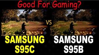 Samsung S95B vs Samsung S95C  Samsung S95C QD OLED TV  Samsung QD OLED TV 2023  S95C PS5 HDR