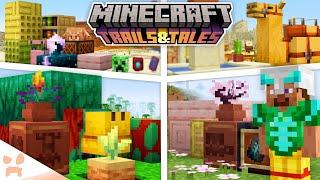 EVERYTHING NEW In Minecraft 1.20 Trails & Tales