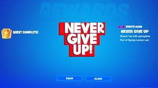 How To Get Free Fortnite TikTok Drops Never Give Up emoticon Nick Eh 30 Free Rewards