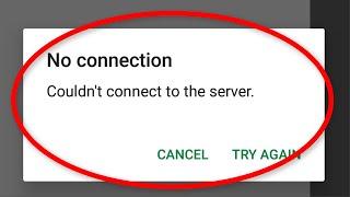 How To Fix Hangouts No Connection - Couldnt Connect To The Server Error Android & Ios