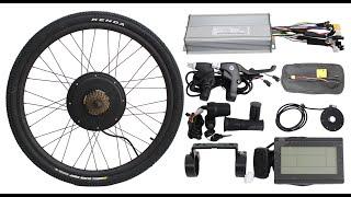 Hallomotor Ebike Conversion kit assembly installation video