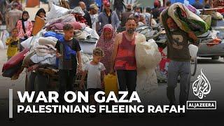 UN says more than a million Palestinians have fled Rafah since May