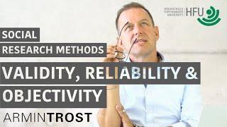 #06 VALIDITY RELIABILITY AND OBJECTIVITY