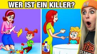 WER IST EIN KILLER?  14 harte RÄTSEL zum MITMACHEN