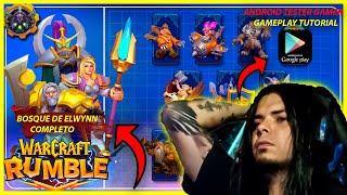 Warcraft Arclight Rumble Bosque de Elwynn completo  Gameplay Android #newgame #mobilegame #android