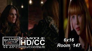 Castle 6x16  Room 147  Beckett & Alexis Talk Scene  HDCC