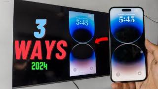 How to Connect iPhone to TV + Screen Mirror 2024