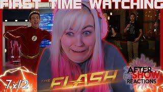 The Flash 7x12 - Good-Bye Vibrations Reaction