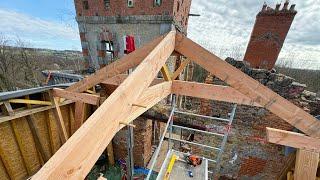 Mathematics built a perfect roof frame.