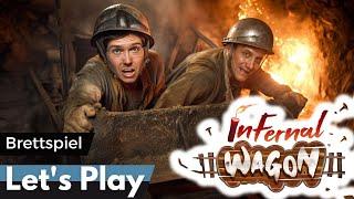 Infernal Wagon – Brettspiel – Let´s Play Hunter & Alex