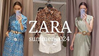 Летняя коллекция ZARA тренды 2024 обзор и примерка 